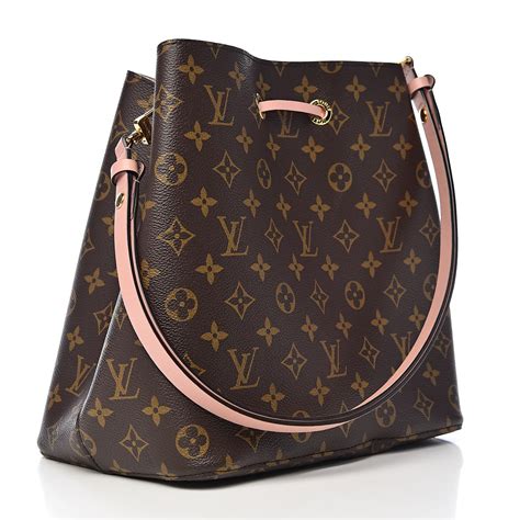 louis vuitton néonoé rose poudre monogram|louis vuitton monogram bag.